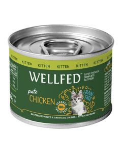 Wellfed Kitten Κοτόπουλο σε Πατέ 200gr