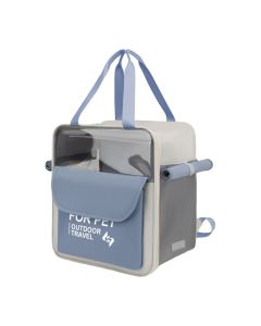 Pet Τσάντα Μεταφοράς Μπλε 39x39x25cm