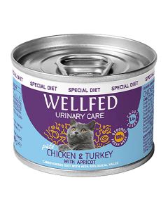 Wellfed Urinary Κοτόπουλο & Γαλοπούλα σε Πατέ 200gr