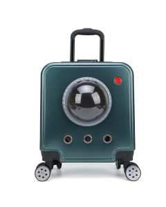 Pet Τσάντα Μεταφοράς Τρόλεϊ Πράσινο 38x45x22cm