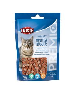 Trixie Λιχουδιές Γάτας Trainer Snack Mini Fish Nuggets 50gr