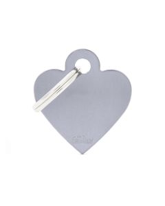 Ταυτότητα Basic Καρδιά Μικρή Γκρι