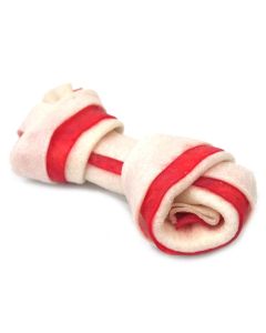 Pet Κόκαλο Κόμπος Δίχρωμο 10cm