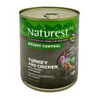 Naturest Weight Control Γαλοπούλα, Κοτόπουλο & Λαχανικά 800gr