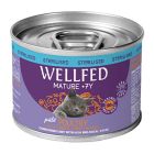 Wellfed Sterilised Mature 7+ Πουλερικά & Βρώμη σε Πατέ 200gr