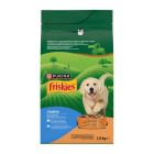 Friskies Dog Junior Κοτόπουλο, Γάλα & Λαχανικά 1.5kg