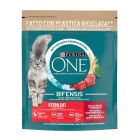 Purina One Sterilised Cat με Βοδινό & Σιτάρι 450gr