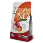 N&D Pumpkin Cat Adult με Ορτύκι, Κολοκύθα & Ρόδι 1.5kg