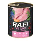 Rafi Dog Πατέ με Γαλοπούλα, Μύρτιλο & Κράνμπερι 800gr