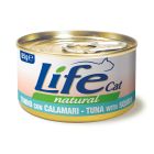 Life Cat με Τόνο & Καλαμάρι 85gr