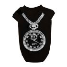Pet Μπλούζα Σκύλου Black Clock XL 34cm