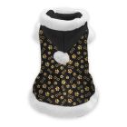 Χριστουγεννιάτικη Στολή Σκύλου Μαύρο-Χρυσό M