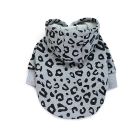 Pet Φούτερ Σκύλου Γκρι Λεοπάρ XL