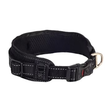Rogz Περιλαίμιο Σκύλου Utility Padded Μαύρο XXL 48-70cm