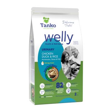 Welly Cat Urinary Chicken, Duck & Rice 2kg
