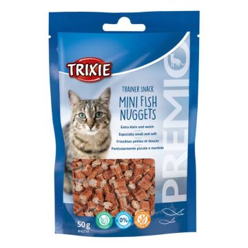 Trixie Λιχουδιές Γάτας Trainer Snack Mini Fish Nuggets 50gr