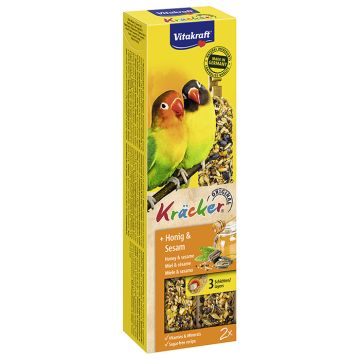 Vitakraft Kracker με Μέλι για Μεσαίους Παπαγάλους 2τμχ