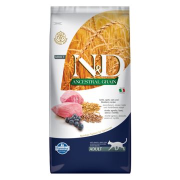 N&D Ancestral Cat Adult με Αρνί & Μύρτιλο 5kg