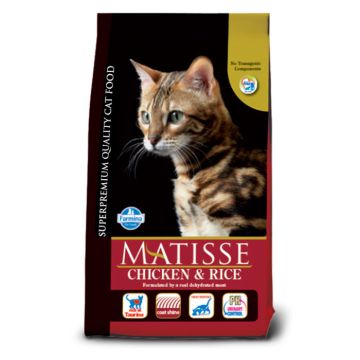 Matisse Cat Adult με Κοτόπουλο & Ρύζι 10kg