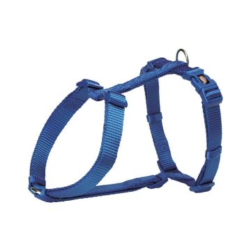 Trixie Σαμαράκι Σκύλου Premium Μπλε L 2.5x60-87cm