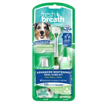 Tropiclean Advance Whitening Oral Care Kit Small Dogs 59ml