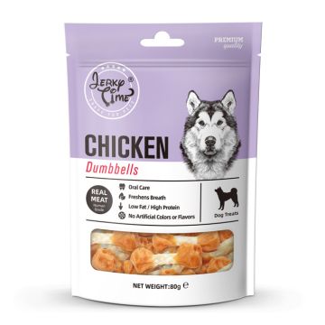 Jerky Time Chicken Jerky Dumbbell 80gr
