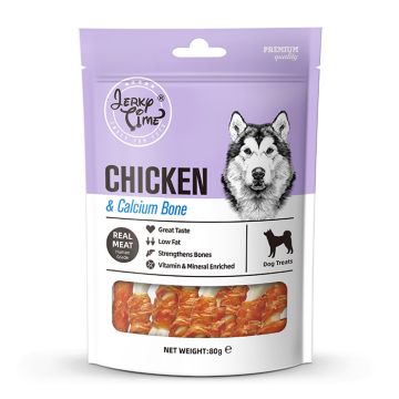 Jerky Time Chicken Calcium Bone 80gr