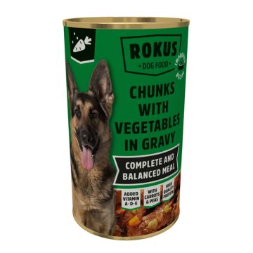 Rokus Σκύλου με Λαχανικά 1240gr