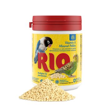 Rio Βιταμίνες & Μεταλλικά Στοιχεία για Παπαγαλάκια 120gr