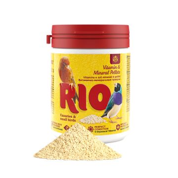 Rio Βιταμίνες & Μεταλλικά Στοιχεία για Καναρίνια & Εξωτικά Πουλιά 120gr