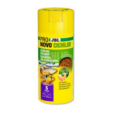 JBL Pronovo Cichlid Grano S 250ml Click