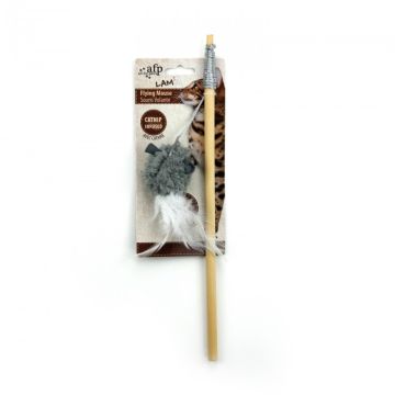 AFP Παιχνίδι Γάτας Lambswool Flying Mouse 64cm