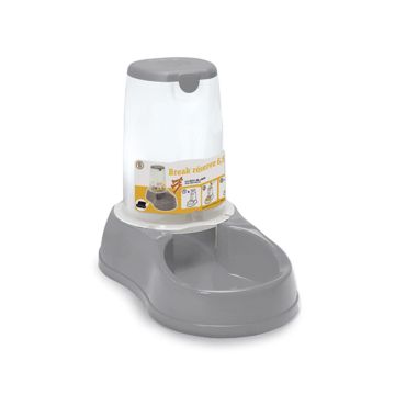 Stefanplast Αυτόματη Ταΐστρα Γκρι 6.5L