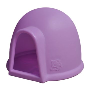 Telcom Igloo Piccola Σπίτι Σκύλου Μοβ 59x37cm