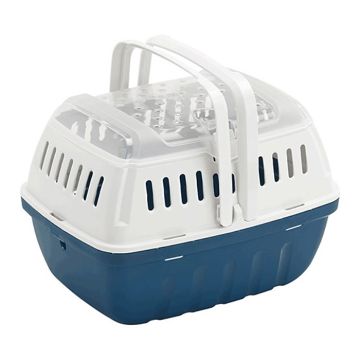 Moderna Κλουβί Μεταφοράς Hipster Large Μπλε 40x26x23cm